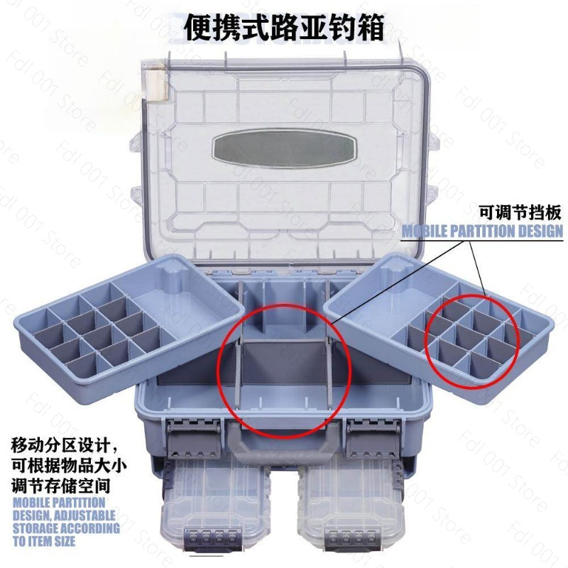 Tackle Box - Olta takımı kutusu büyük kapasiteli taşınabilir