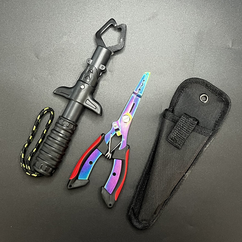 Fishing Equipment Cheap - Balıkçılık Pensesi ve Tutucu Seti, Balık