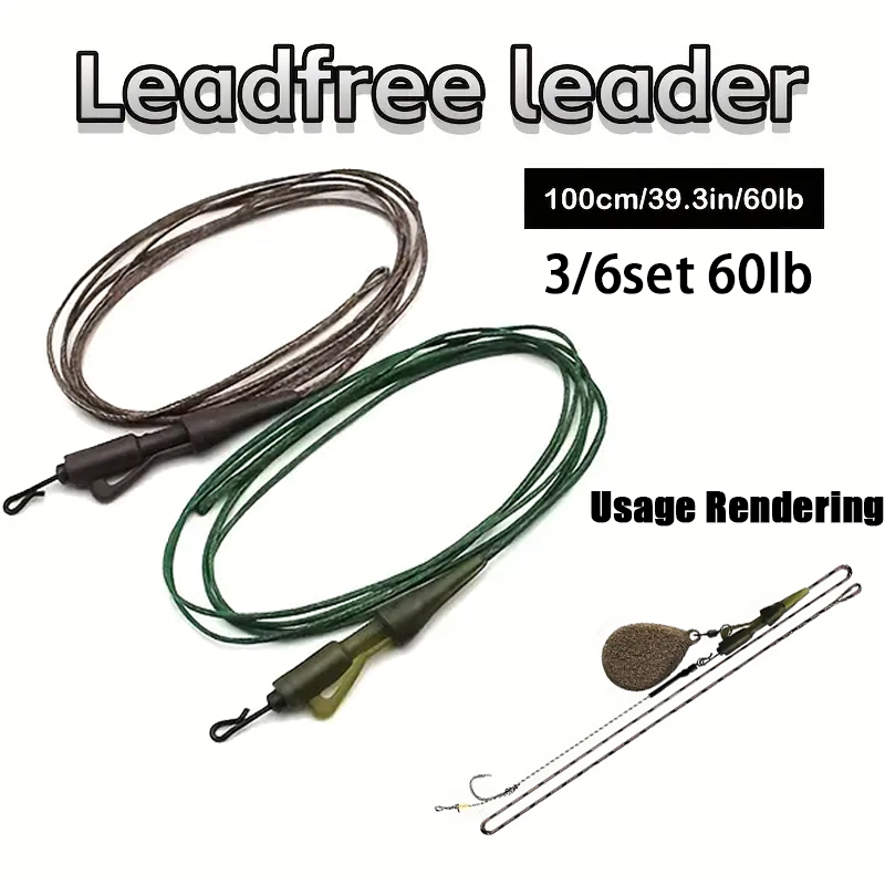 Braided Fishing Line - 3/6 adet CarpCarp Olta Misinası Hazır