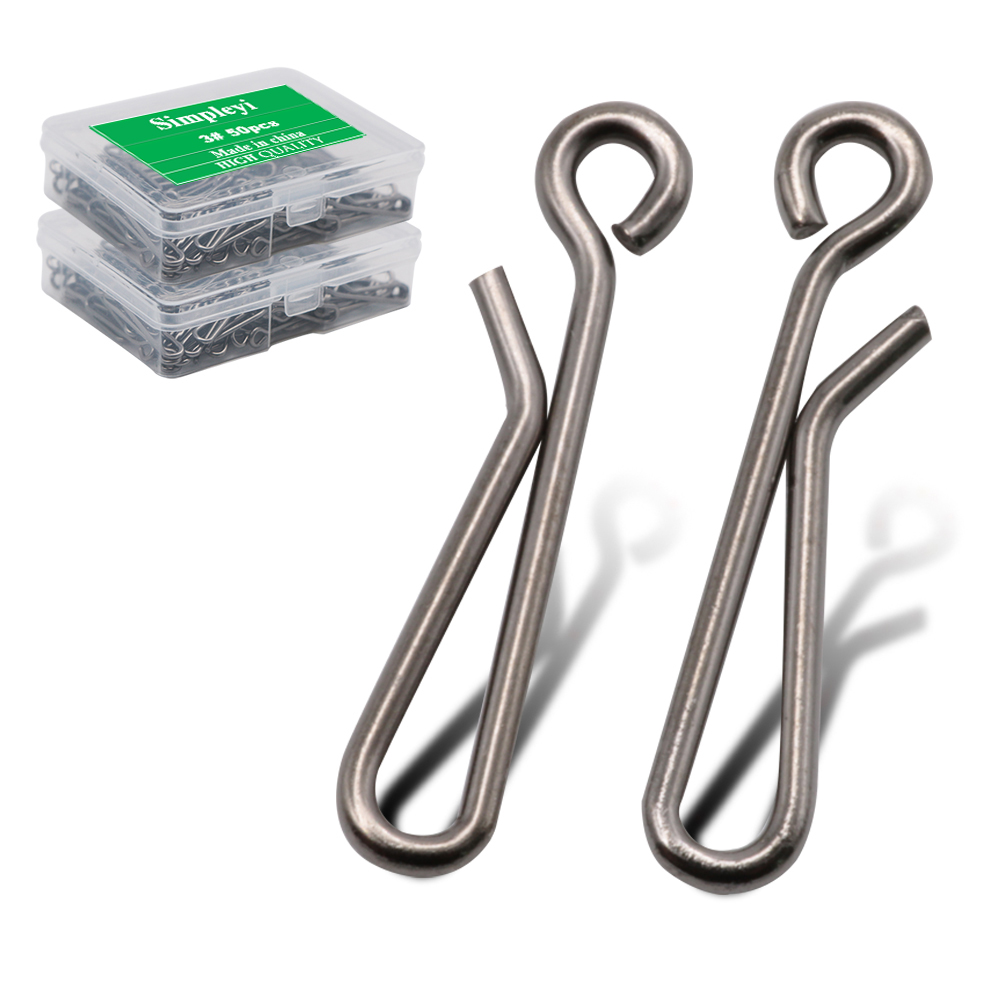Tackle Box - 50 adet/kutu rulman kilit fırdöndü Pin