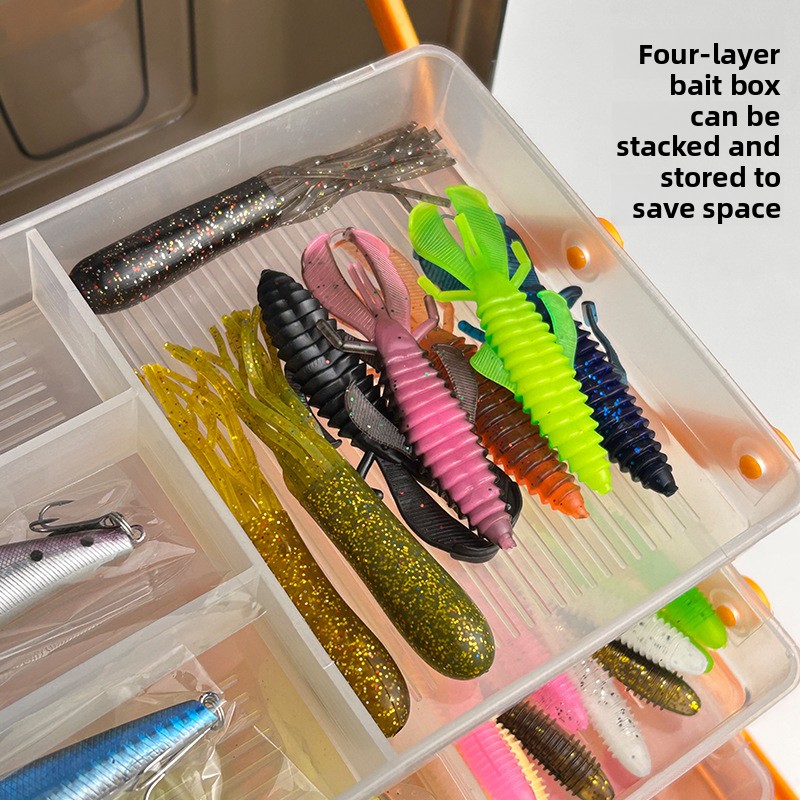 Büyük Dört Katmanlı Açık Hava  - Tackle Box incelemesi ve fiyatı
