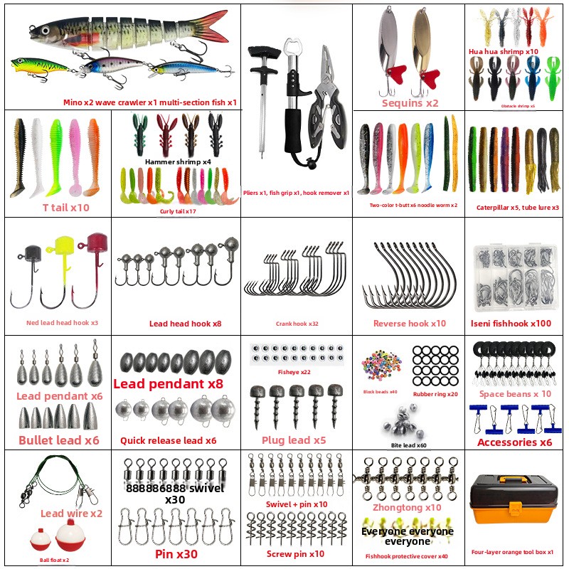 Büyük Dört Katmanlı Açık Hava  - Tackle Box incelemesi ve fiyatı