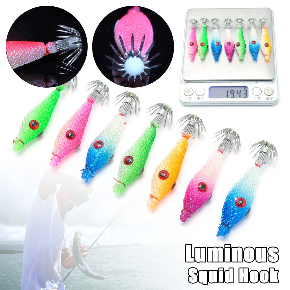 5/7 adet aydınlık kalamar yem  - Fishing Equipment Parts incelemesi ve fiyatı