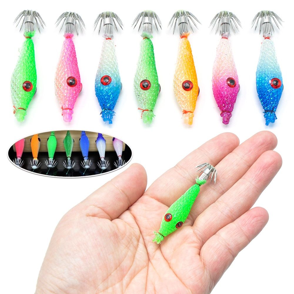 5/7 adet aydınlık kalamar yem  - Fishing Equipment Parts incelemesi ve fiyatı