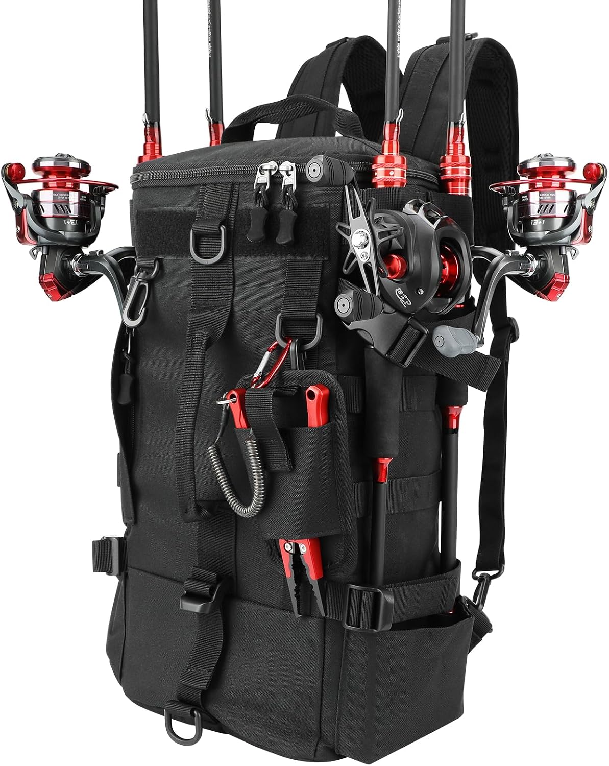 KOMCLUB Siyah Balıkçılık Eşyal - Fishing Backpack incelemesi ve fiyatı