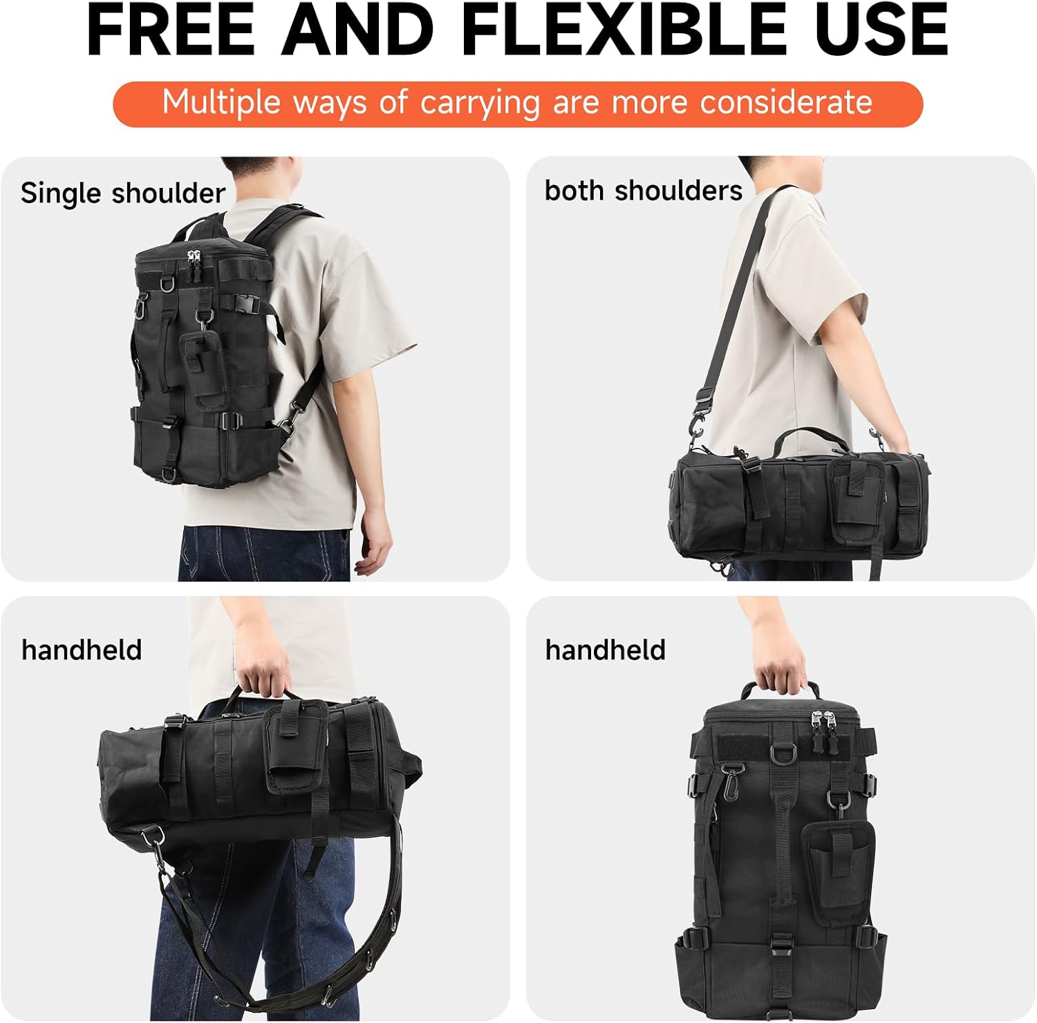 KOMCLUB Siyah Balıkçılık Eşyal - Fishing Backpack incelemesi ve fiyatı