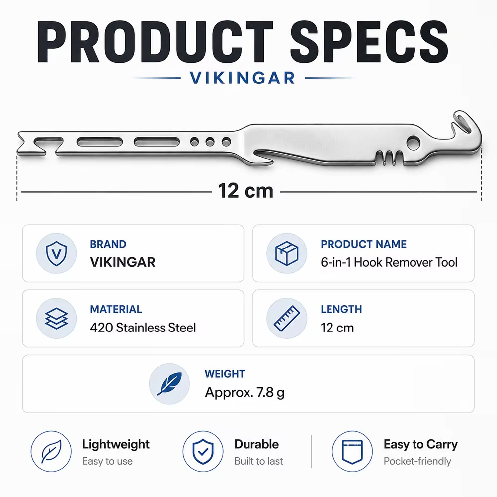 QAJTAO 4 parçalı 6'sı 1 arada  - Fishing Equipment Parts incelemesi ve fiyatı